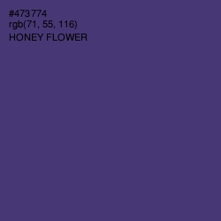 #473774 - Honey Flower Color Image