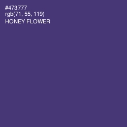 #473777 - Honey Flower Color Image