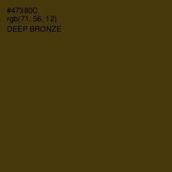 #47380C - Deep Bronze Color Image