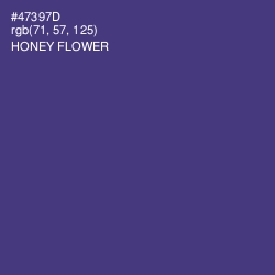 #47397D - Honey Flower Color Image