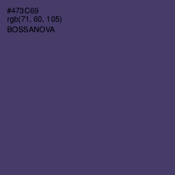 #473C69 - Bossanova Color Image