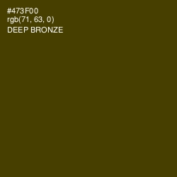 #473F00 - Deep Bronze Color Image