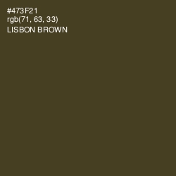 #473F21 - Lisbon Brown Color Image