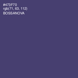 #473F70 - Bossanova Color Image