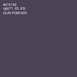 #474153 - Gun Powder Color Image