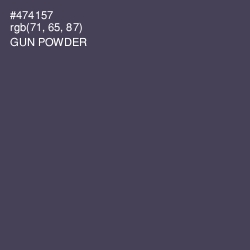#474157 - Gun Powder Color Image