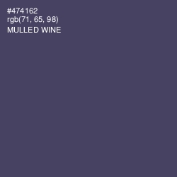 #474162 - Mulled Wine Color Image