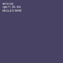 #474163 - Mulled Wine Color Image