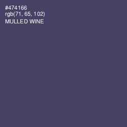 #474166 - Mulled Wine Color Image