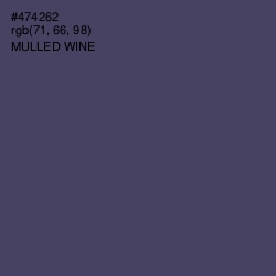 #474262 - Mulled Wine Color Image