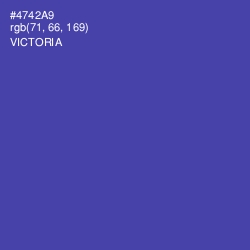 #4742A9 - Victoria Color Image