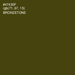 #47430F - Bronzetone Color Image
