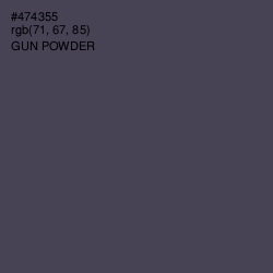 #474355 - Gun Powder Color Image