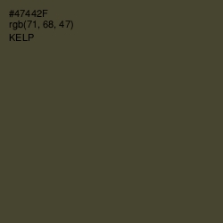 #47442F - Kelp Color Image