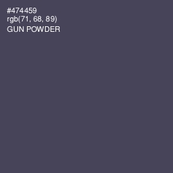 #474459 - Gun Powder Color Image