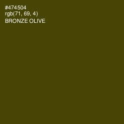 #474504 - Bronze Olive Color Image