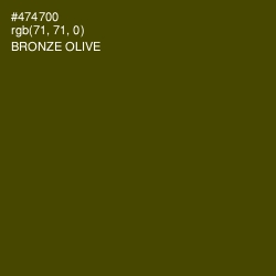 #474700 - Bronze Olive Color Image