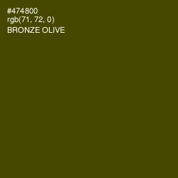 #474800 - Bronze Olive Color Image