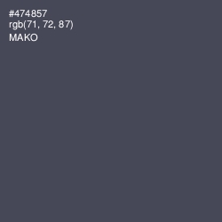 #474857 - Mako Color Image