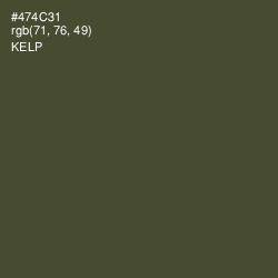 #474C31 - Kelp Color Image