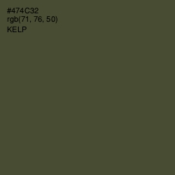 #474C32 - Kelp Color Image