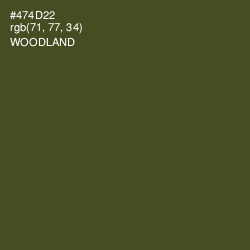 #474D22 - Woodland Color Image