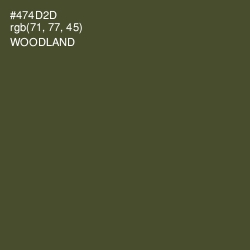 #474D2D - Woodland Color Image