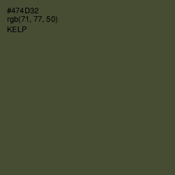 #474D32 - Kelp Color Image