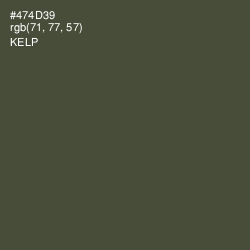 #474D39 - Kelp Color Image