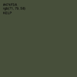 #474F3A - Kelp Color Image