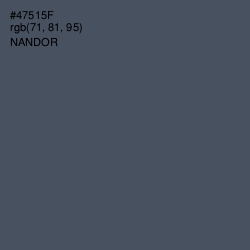 #47515F - Nandor Color Image