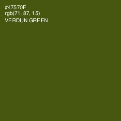 #47570F - Verdun Green Color Image