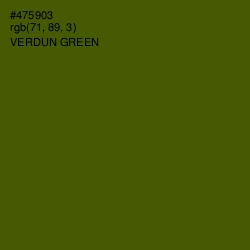 #475903 - Verdun Green Color Image