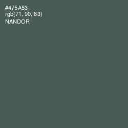 #475A53 - Nandor Color Image