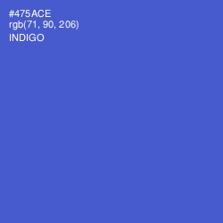 #475ACE - Indigo Color Image