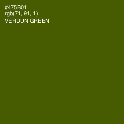 #475B01 - Verdun Green Color Image