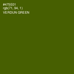 #475E01 - Verdun Green Color Image