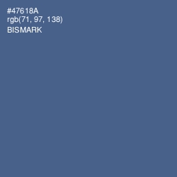 #47618A - Bismark Color Image