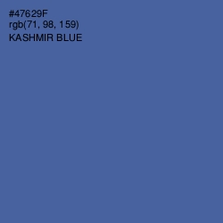 #47629F - Kashmir Blue Color Image