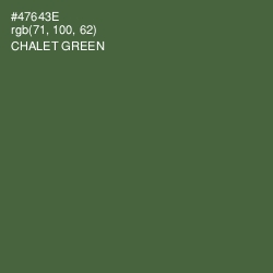 #47643E - Chalet Green Color Image