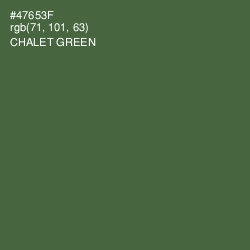 #47653F - Chalet Green Color Image