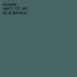 #476563 - Blue Bayoux Color Image