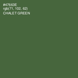 #47663E - Chalet Green Color Image