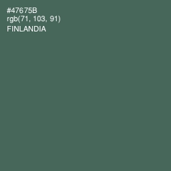 #47675B - Finlandia Color Image
