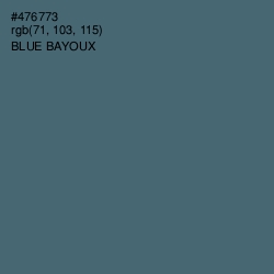 #476773 - Blue Bayoux Color Image