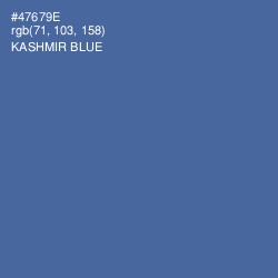 #47679E - Kashmir Blue Color Image