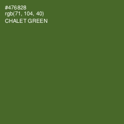 #476828 - Chalet Green Color Image