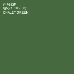 #47693F - Chalet Green Color Image