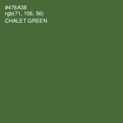 #476A38 - Chalet Green Color Image