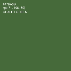 #476A3B - Chalet Green Color Image